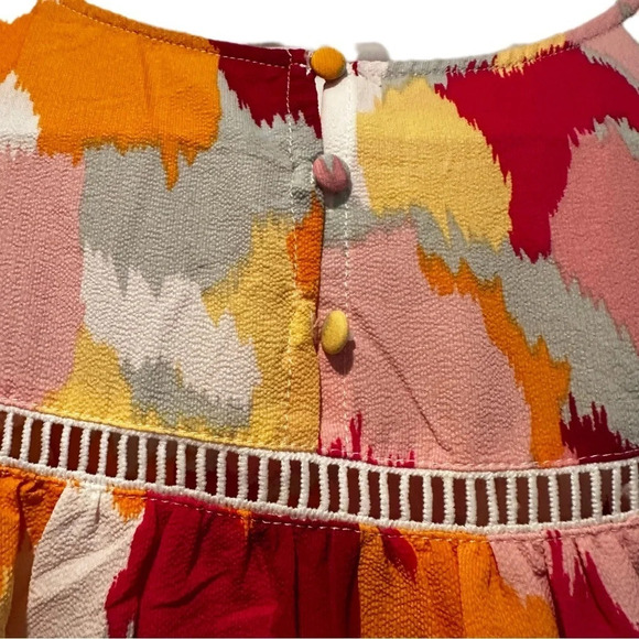 Women's Small Bright Colored Blouse - Picture 5 of 7